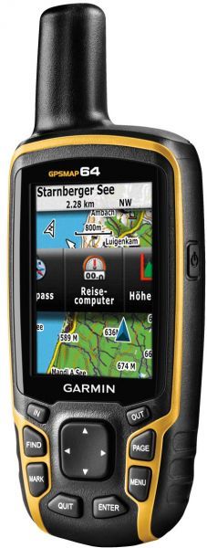 Garmin GPSMAP 64s Navigator with Glonass Rugged and Waterproof Handheld