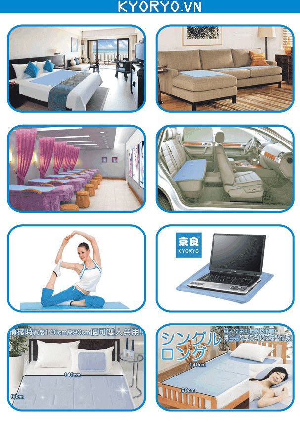 Nệm làm mát mang lại sự mát mẻ và thoải mái cho gia  đình bạn - 2