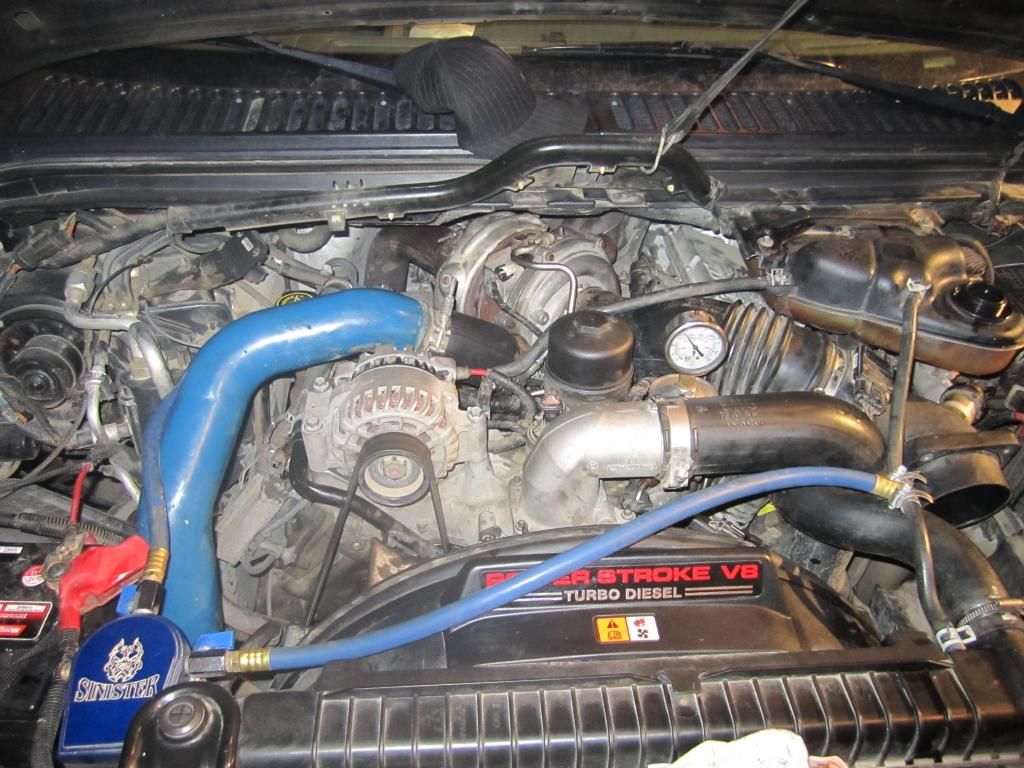 coolant filter install pics Ford Power Stroke Nation