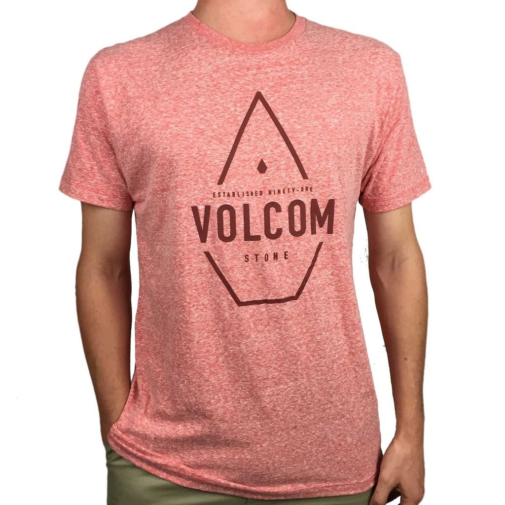 Since 1991. Mens Logo TShirt. Heather Salmon. Size S, M, L, XL