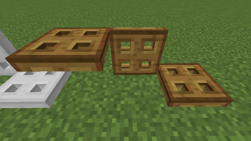 Wood trapdoor