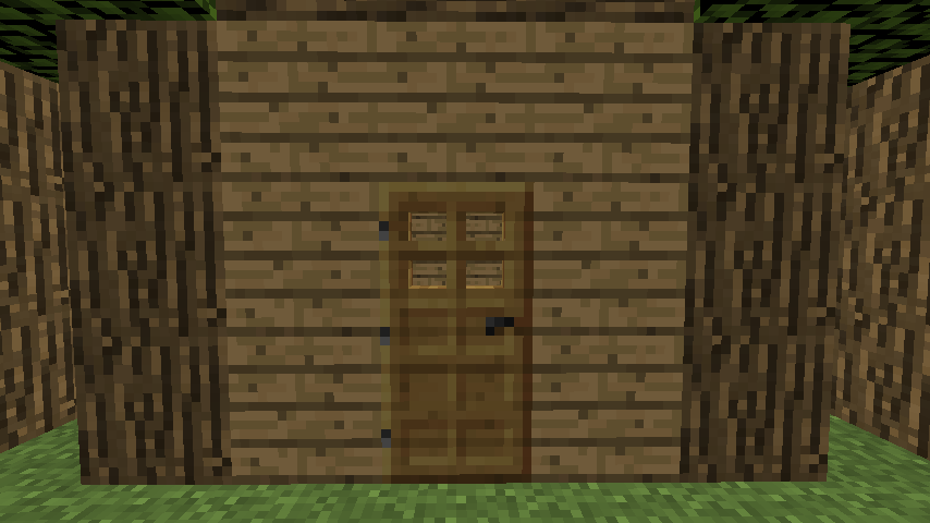 Wooden door