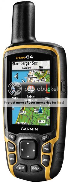 Garmin GPSMAP 64s Navigator with Glonass Rugged and Waterproof Handheld