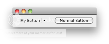 My Custom Button Mac OS PLAF Example