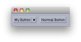 My Custom Button CDE/Motif PLAF Example