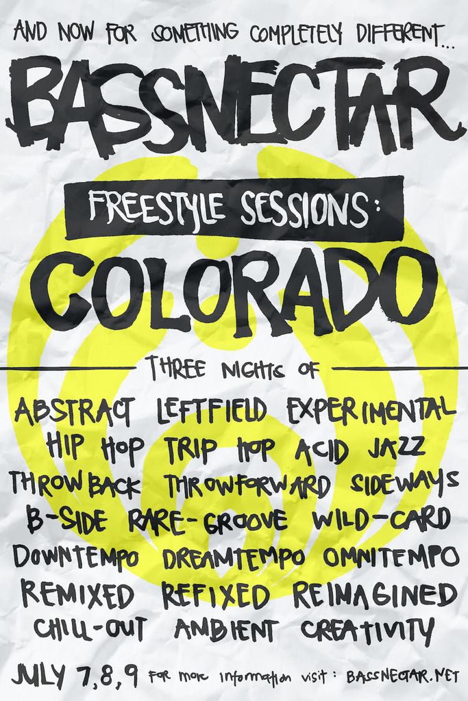 Bassnectar Freestyle Shows