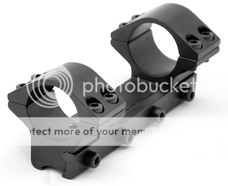 Hammers One Piece Magnum Airgun Air Rifle Scope Mount AM4L LOW w/ Stop